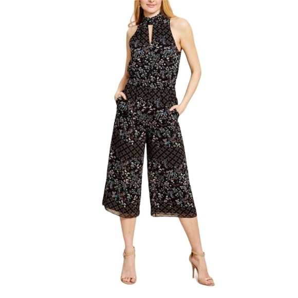 Ted Baker Marcila Hazel Halter Neck Wide Leg Jumpsuit Ted Size 2 = US 4-6 NWT - Picture 1 of 15